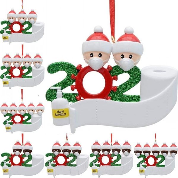 

pvc pendant christmas diy quarantine name quarantine survivor doll pendant 2 3 4 5 doll wear masks ornament