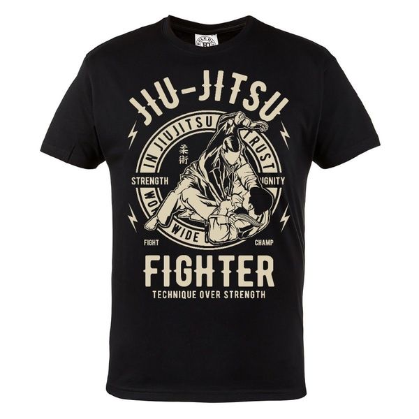 

mma bjj brazilian jiu jitsu gym martial arts mens black cotton t-shirt 2020 summer t shirt short sleeve sport hooded sweatshirt hoodie