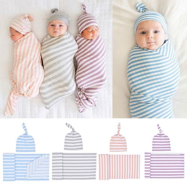 

cotton stripe baby blanket newborn bedding bath towel muslin swaddle pgraphy soft swaddles wrap for baby boy&girl blankets1