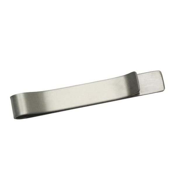 

beadsnice skinny tie bar stainless steel personalized tie clip wedding collection groomsmen gift matte finish and steel original two y7cjv, Silver