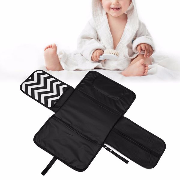 

portable foldable nappy changing mat waterproof diaper pad baby changing kit for home travel outside storage bag baby floor mat c1008