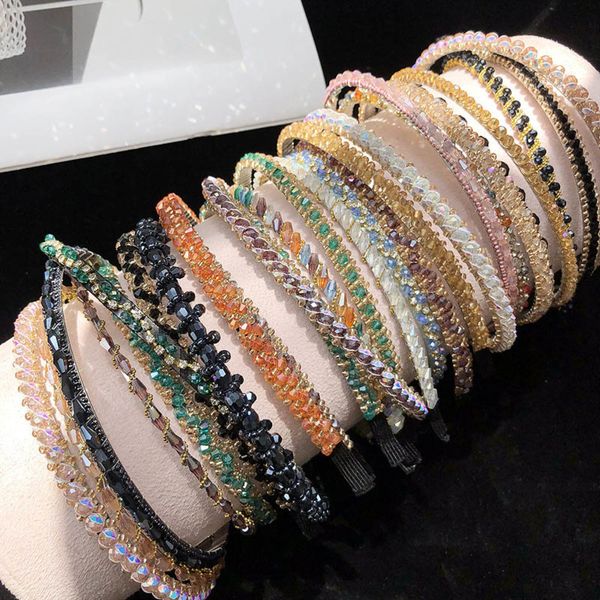 

crystal girls headband fashion princess girls headband hair accessories for children headbands hair, Slivery;white