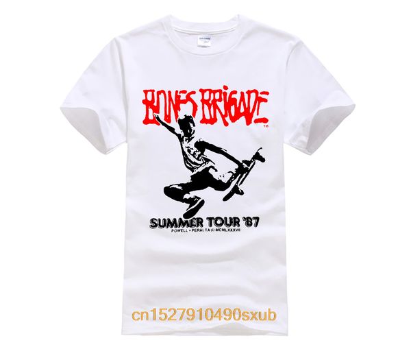 

funny men t shirt white t shirt tshirts black tee powell peralta bones brigade tour '87 men's t shirt sport hooded sweatshirt hood