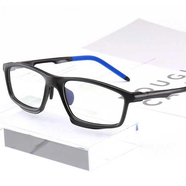 

sunglasses blue light pochromic eyeglasses men women rectangular anti-ray computer glasses frame tr90 color change sun, White;black