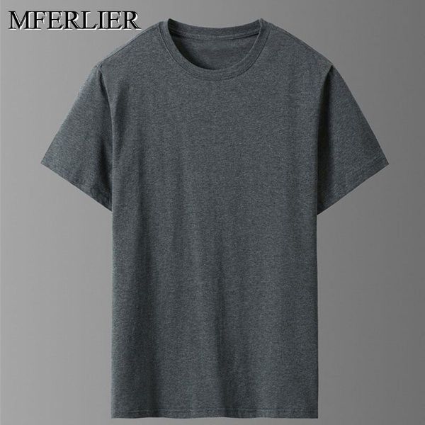 

summer men tshirt 5xl 6xl 7xl 8xl 9xl bust 148cm large size cotton plus size tshirt men, White;black