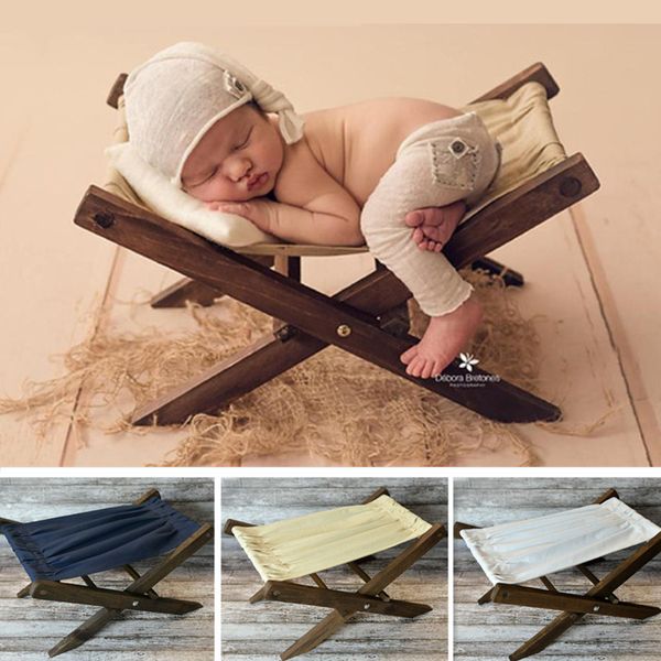 

liantu newborn pgraphy accessories retro wood deck chair sofa baby pgraphy props p shooting props bed recien nacido lj201105