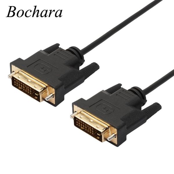 

bochara gold plated slim dvi-d ( 24+1pin) cable single link dvi male to male 1m 1.8m 3m for lcd dvd hdtv