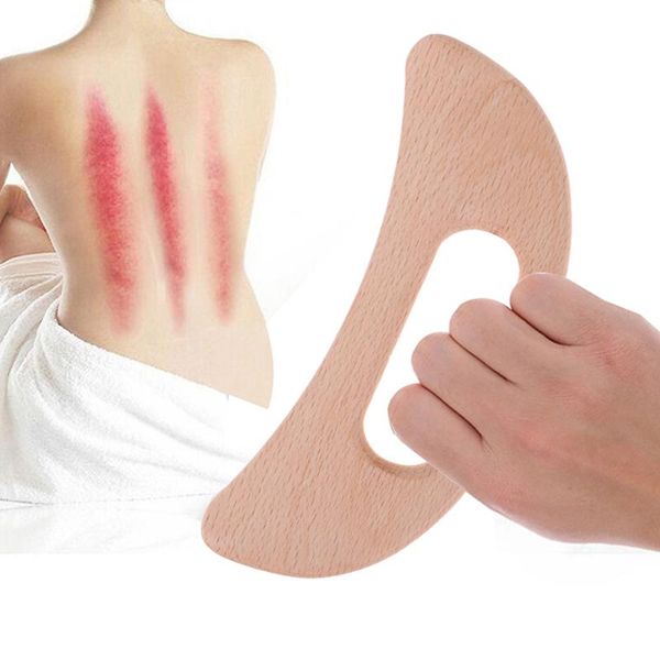 

bath brushes, sponges & scrubbers health care guasha board back arm plate tool blood circulation relaxation beech neck facial meridian massa