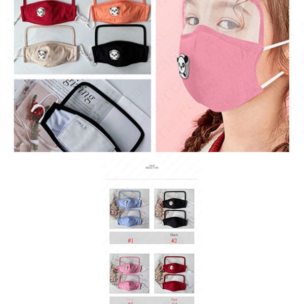 

2 in 1 face mask eyes shield all-around protection kids masks children protective shield mouth 9dy39dy3 nk54