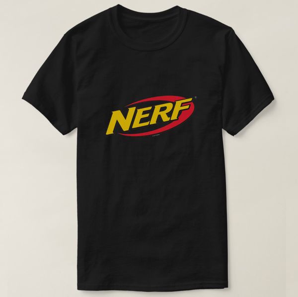 

sport 2019 printed men t shirt cotton short sleeve nerf logo - dark app t-shirt women tshirt