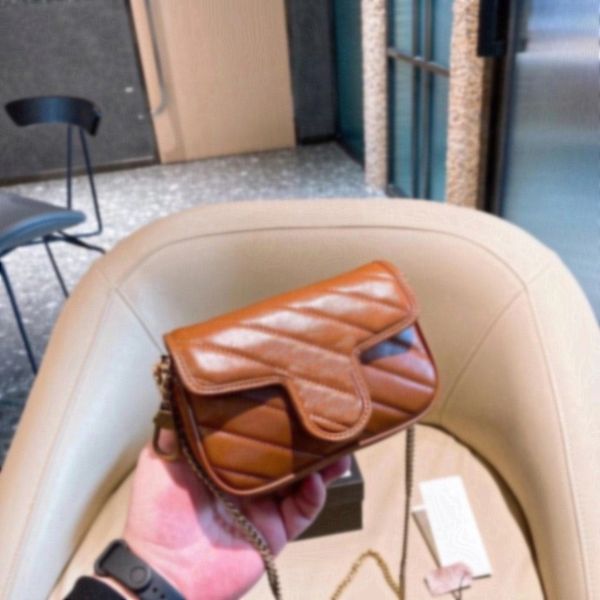 

fashion luxurys designers bags women bag shoulder bag lady totes purse handbags cross body backpack wallet all leather gold chain 16cm