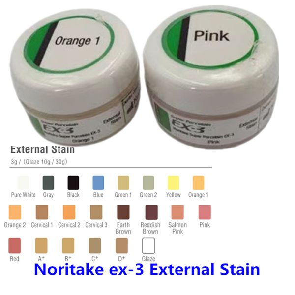 

noritake ex-3 external stain powders (es) 3g/bottle, Silver;gold