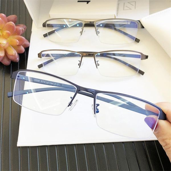 

ms 2021 new anti blue light ray man computer goggles radiation-resistant transparent eye glasses frames flat mirror goggles, White;black