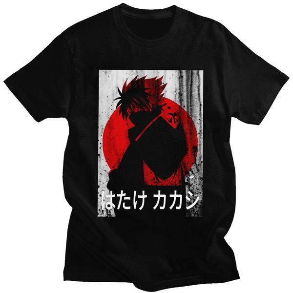 

japan naruto shippuden kakashi hatake short sleeved anime ga sharingan itachi uchiha tee gift hooded sweatshirt hoodie men t shirt