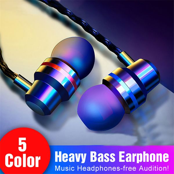 

in-ear wired earphone 3.5mm earbuds earphones music sport gaming headset with mic for iphone xiaomi samsung huawei stereo