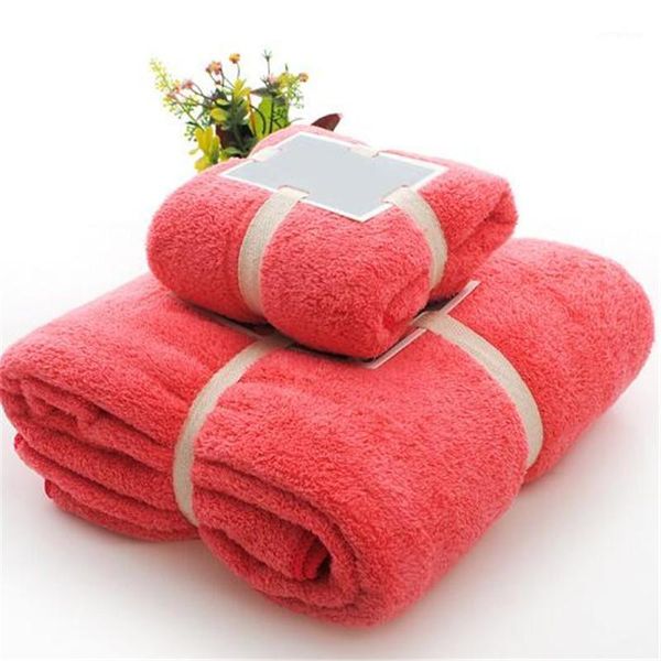 

towel clean hearting 2pcs microfiber fabric set plush bath face hand quick dry towels for kids hair gifts1