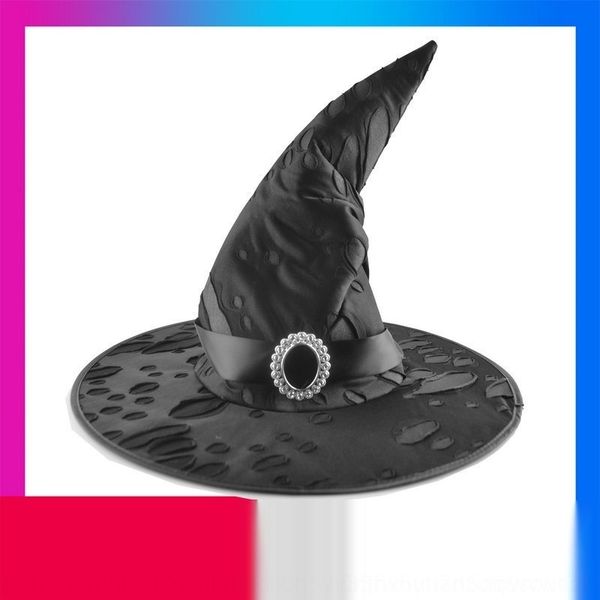 

cwh5c halloween masquerade ball black witch witch magic 40vxi hole harry hat hair accessories magician props and props hat