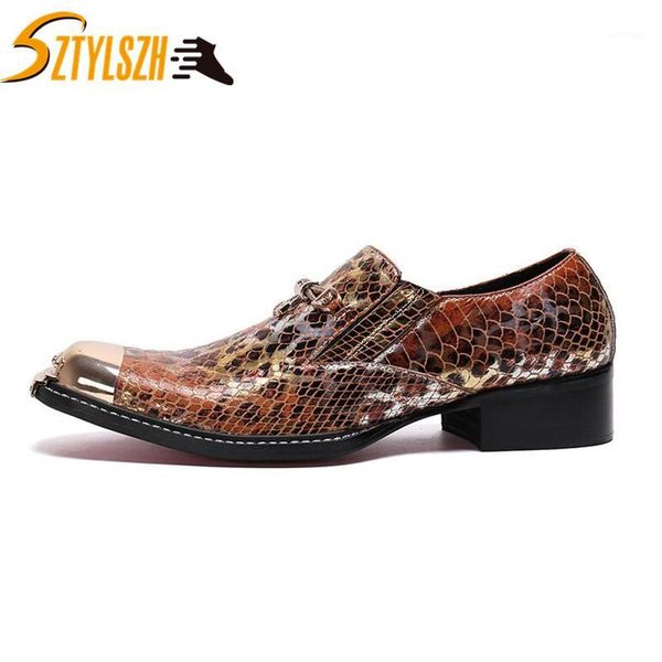 

new men genuine leather oxford shoes snake skin casual business men pointed shoes wedding fashion dress boat1, Black