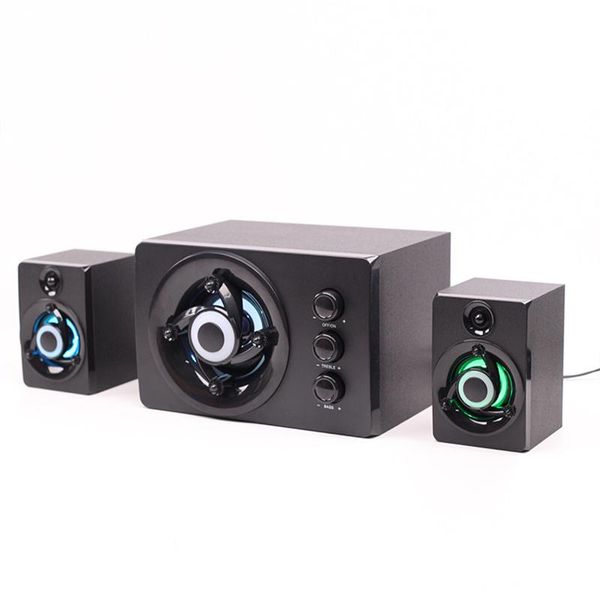 

new 2.1 multimedia speaker subwoofer audio usb mobile notebook computer small speaker