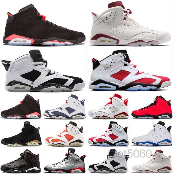 

2021 jumpman 6 6s sneakers travis scotts black infrared hare black cat flint reflective tech chrome mens basketballs shoes vi sports kmb8