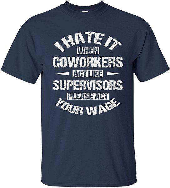 

umokon men's i hate it when coworkers act like supervisors t shirt funny short sleeve tee(1) sport hooded sweatshirt hoodie
