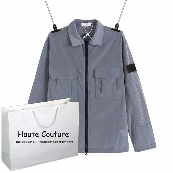 

мужская мода куртки metallic luster tops 2020 новая осень тонкий coat активный бег hiphop мальчиков повседневный уличная sportwear, Black;brown