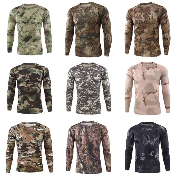 

men t shirt fashion autumn winter slim fit casual t-shirts mens long sleeve high leopard print &tees#591, White;black