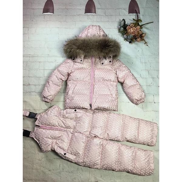 

baby girl clothes russian winter jacket for girls snow suit down jacket children's down waterproof outdoor hooded coat, Blue;gray