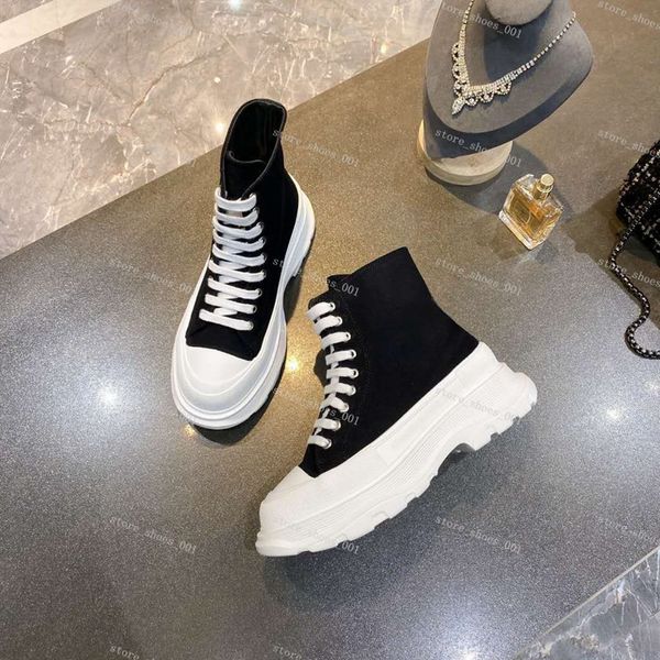 

2020 new men's and women's shoes tread slick lace up luxe star same style casual shoes outdoor sneakers, Black;red