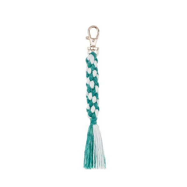 

1pc bohemia corn hand string tassel diy jewelry garments bag decorative accessories charm key chain pendant crafts cotton tassel h sqcgat