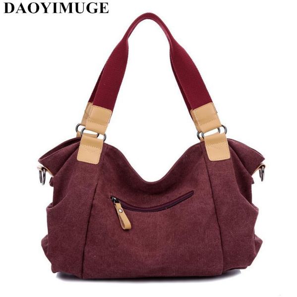 

women's canvas bag fashion and leisure trendy women's bag with a single shoulder