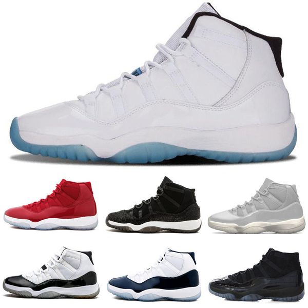 

11s platinum tint concord 45 mens outdoor shoes 11 cap and gown blackout stingray gym red midnight navy bred space jams sports sneakers