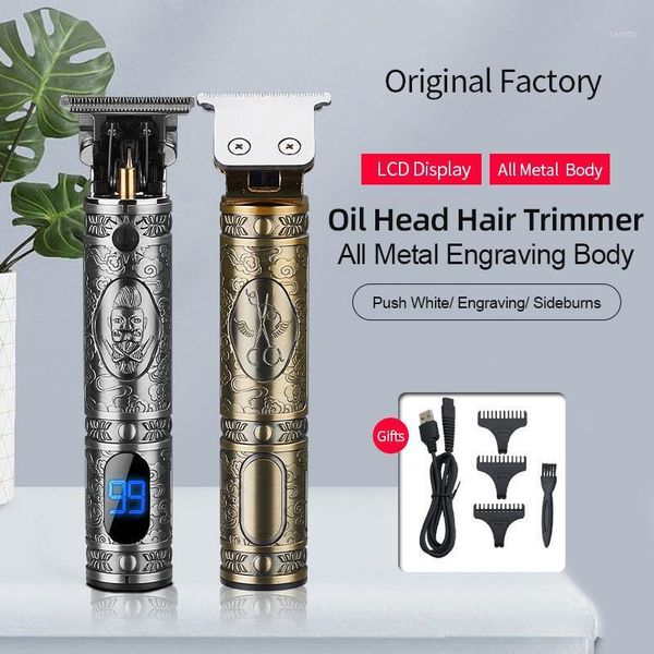 

professional hair trimmer electric hair clipper rechargeable beard trimmer for men cordless beard cutting maching1