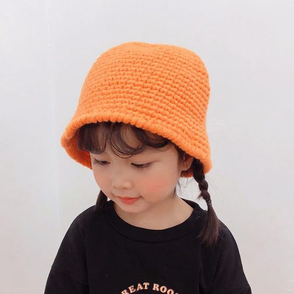 

knitted kids beanie cap infant baby boy girl hat warm children baby autumn winter girls hat for kids toddler bonnet enfant warm, Blue;gray