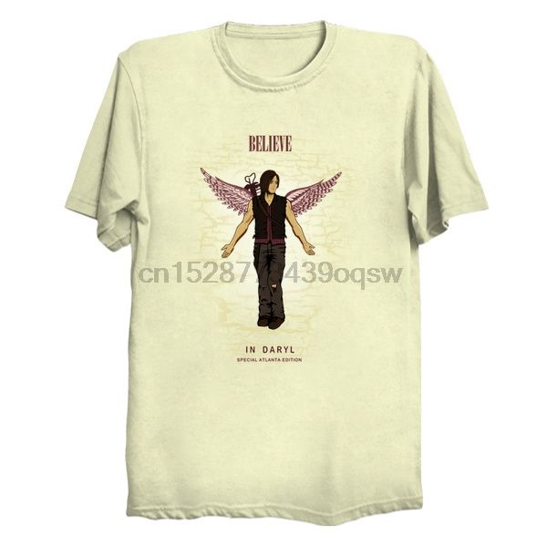 

men short sleeve believe in daryl hoodie designers t shirts sweatshirt