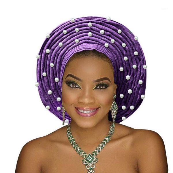 

gorgeous african headtie aso oke gele headtie african headwrap fashion nigerian aso ebi gele turban women oke head gear1, Red