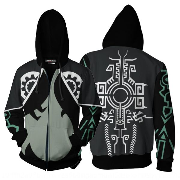 

new zelda hoodie hoodielegend midna 3d printing cosplay animation peripheral new zelda coat hoodie hoodielegend midna 3d printing cosplay an, Black