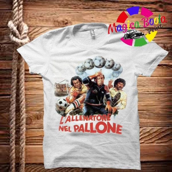 

t-shirt uomo donna allenatore nel pallone lino banfi cult sport hooded sweatshirt hoodie