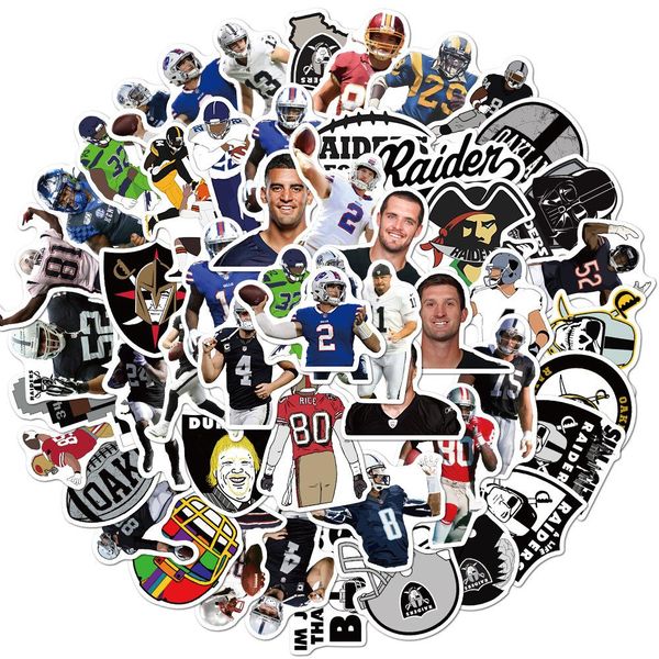 

50pcs mixed oakland stickers freddy krueger the joker decal sticker diy for motorcycle car lapsuitcase guitar bbyivv lg2010