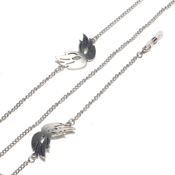 

2021 simple silver color mask chain holder lanyard fashion women mask chain holder sunglasses chain glasses accessories h bbyltw