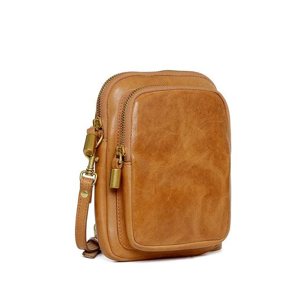 

cross body messenger phone bag female 2021 mini korean version vertical coin purse single shoulder leather
