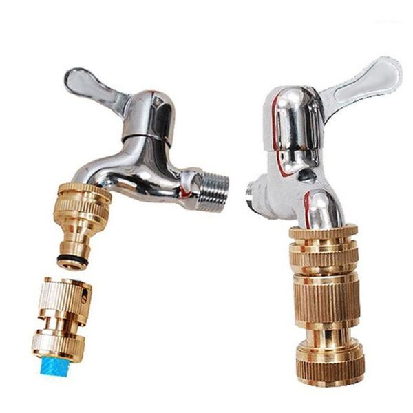 

kitchen faucets brass standard connector washing machine gun quick connect fitting pipe connections threaded tap connectors tools1