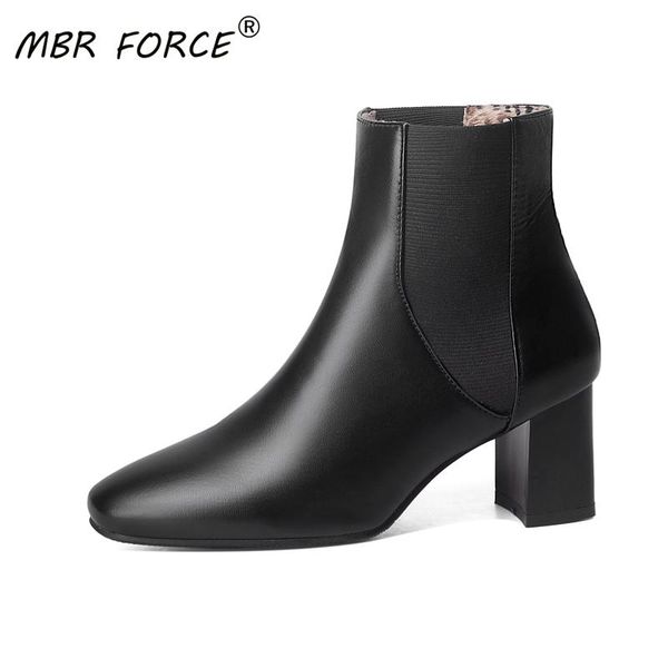 

mbr force fashion women ankle boots pointed toe quality suede comfortable botines mujer for woman ladies boots casual party, Black