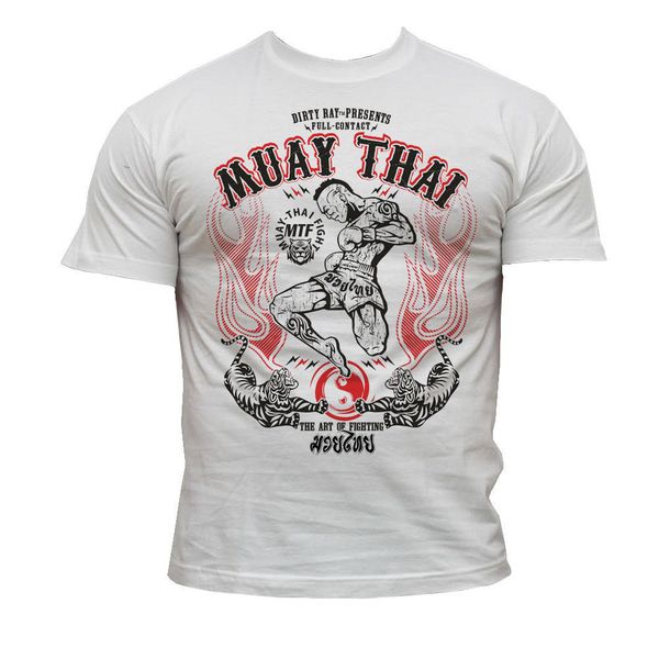 

martial arts mma muay thai kick boxing men's fashion short creative printed men's tee customize tee shirts sport hooded sweatshirt
