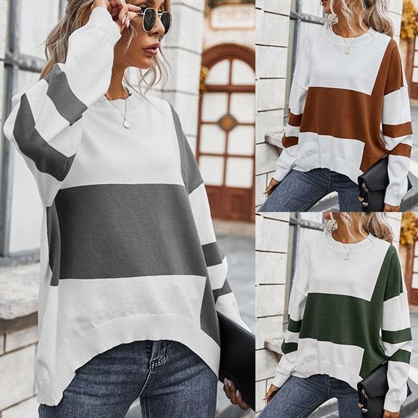 

pullovers patchwork oversized sweatshirt women o neck loose hoodie autumn winter hoody casual pullovers, Black