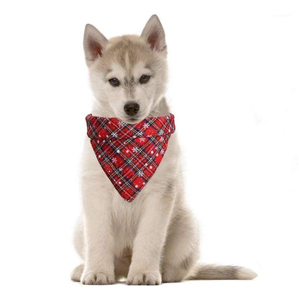 

party favor 70x46cm snowflake dog cat pet saliva towel gifts for guests triangular scarf accessories happy birthday supplies1