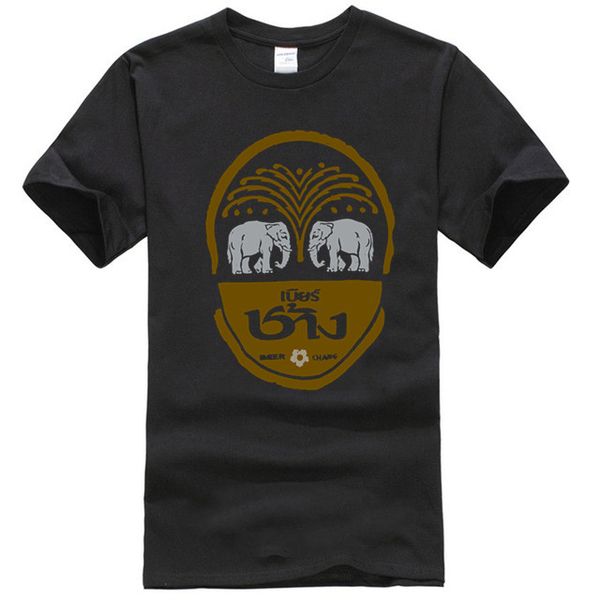 

men t shirt chang beer thailand elephant 100% cotton soft vintage summer short sleeves fashion t-shirt sport hooded sweatshirt hoodie