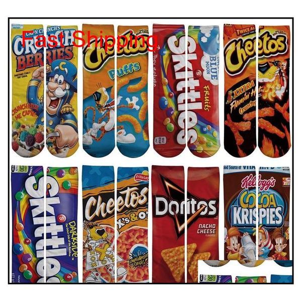 

length 30 cm stockings middle socks basketball running sport cheerleaders long socks 3d printed socks printing one side ncxqy, Black