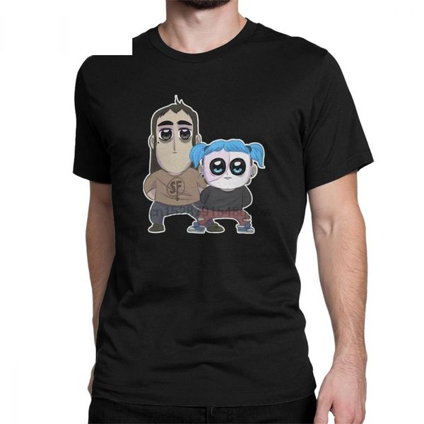 

pop team epic sally face t shirt sal fisher mask larry johnson game novelty tee shirt short sleeve t shirt sport hooded sweatshirt hoodie