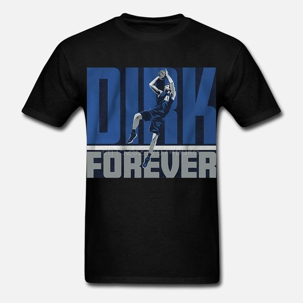 

men's basketball dirk nowitzki #41 swish dirk forever t-shirt s-5xl sport hooded sweatshirt hoodie